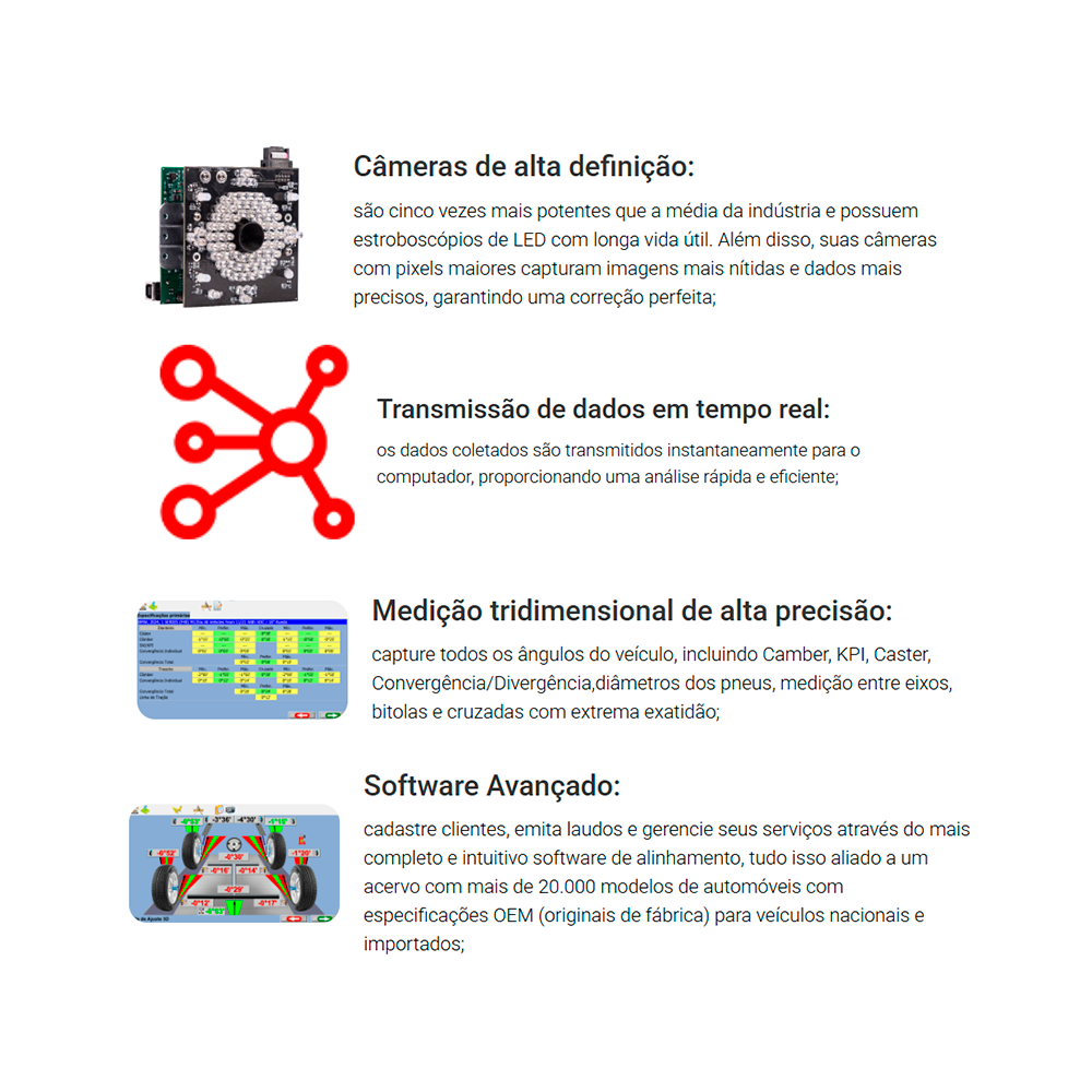Alinhador de Direção 3D Speedster-Pro